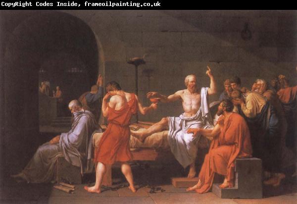 Jacques-Louis  David The Death of Socrates
